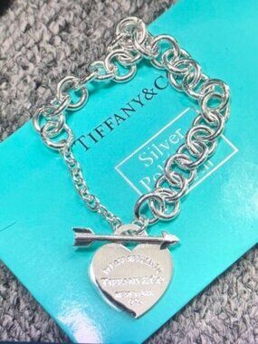 Tiffany & Co. Silver Heart Bracelet